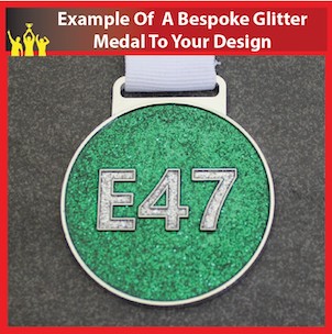 Glitter Medal 3